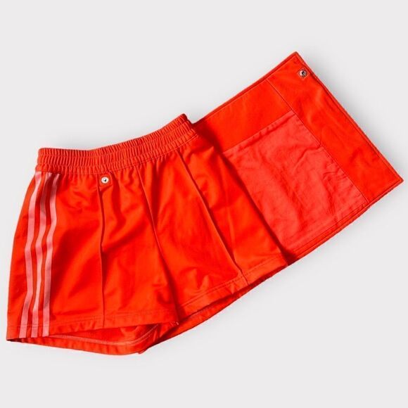 ‎NWT Adidas Y-3 Orange Firebird Short Skort Size XXS - Picture 4 of 8